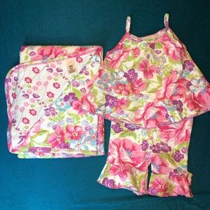 NWOT Baby Lulu “Gypsy Rose” BLANKET ONLY